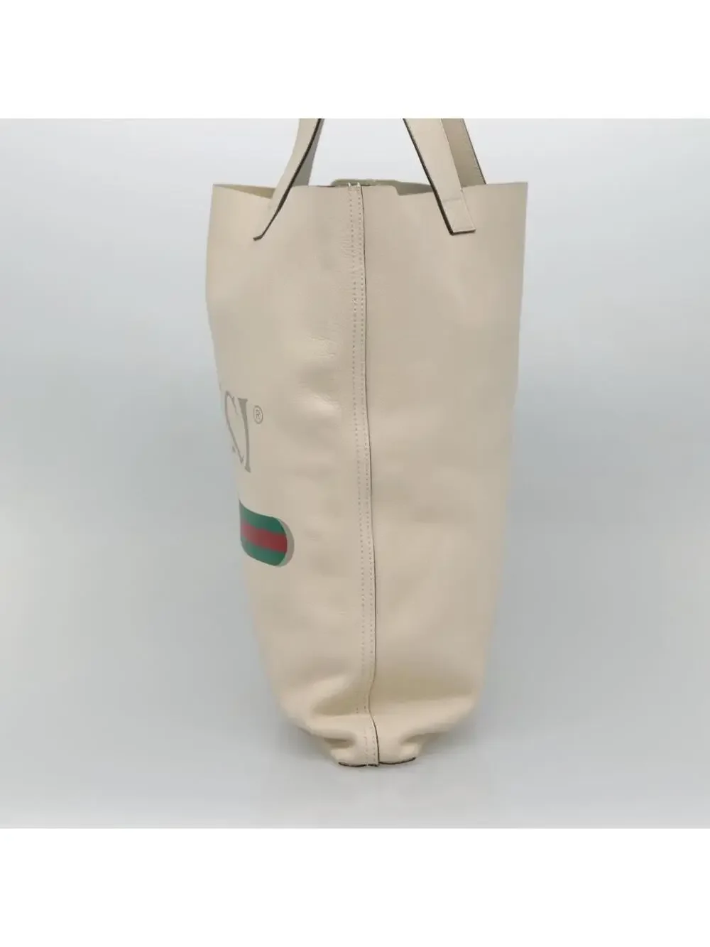 Gucci Web Sherry Line Tote Bag Leather #344027G73B